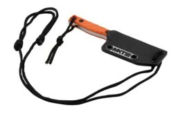 Medford Necromancer S35VN Tumbled Blade, Orange G10 Handle, Couteau De Cou -Optimal Couteaux Magasin MF 22 NM 04 06 medford