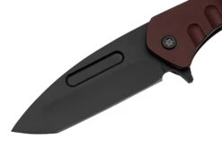 Medford Swift FL Flipper, S45VN PVD Tanto Blade, Red Handle, PVD Spring Hardware Clip Couteau De Poche -Optimal Couteaux Magasin MF 23 SFF 02 03 medford