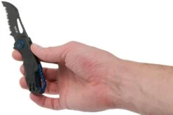 MKM Isonzo FX03-1PBK Hawkbill Serrated Black FRN Couteau De Poche, Jesper Voxnaes Design -Optimal Couteaux Magasin MMK FX03 1PBK 08 mkm knives