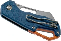 MKM Isonzo FX03-2PBL Cleaver Blue FRN Couteau De Poche, Jesper Voxnaes Design -Optimal Couteaux Magasin MMK FX03 2PBL 04 mkm knives