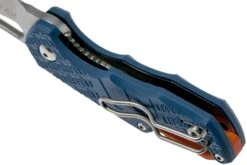 MKM Isonzo FX03-2PBL Cleaver Blue FRN Couteau De Poche, Jesper Voxnaes Design -Optimal Couteaux Magasin MMK FX03 2PBL 05 mkm knives