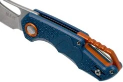 MKM Isonzo FX03-2PBL Cleaver Blue FRN Couteau De Poche, Jesper Voxnaes Design -Optimal Couteaux Magasin MMK FX03 2PBL 07 mkm knives