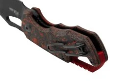 MKM Isonzo FX03-3CLD Clip Point Dark Stonewashed, Lava Flow Carbon Fiber, Couteau De Poche, Jesper Voxnaes Design -Optimal Couteaux Magasin MMK FX03 3CLD 04 mkm