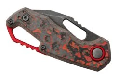MKM Isonzo FX03-3CLD Clip Point Dark Stonewashed, Lava Flow Carbon Fiber, Couteau De Poche, Jesper Voxnaes Design -Optimal Couteaux Magasin MMK FX03 3CLD 06 mkm