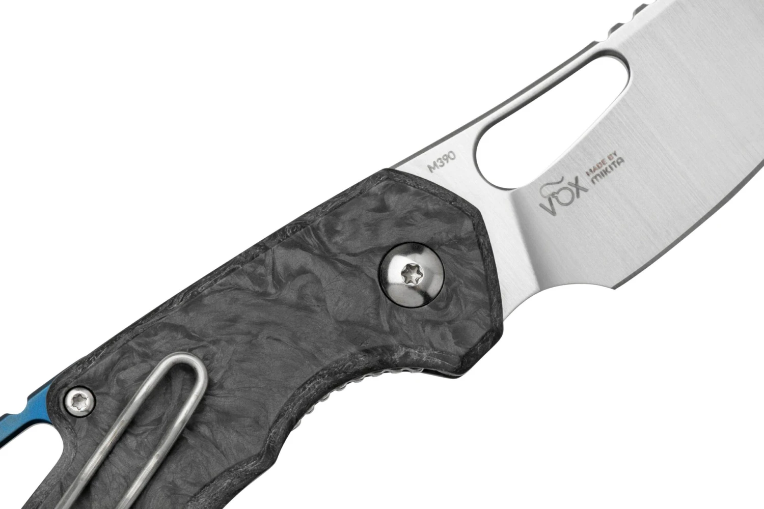 MKM Isonzo FX03M-2CM Cleaver Marble Carbon Fiber, Couteau De Poche, Jesper Voxnaes Design 5 MKM Isonzo FX03M-2CM Cleaver Marble Carbon Fiber, Couteau De Poche, Jesper Voxnaes Design – Image 5