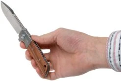 MKM Clap LS01-ST Titanium, Santos Couteau De Poche, Bob Terzuola Design -Optimal Couteaux Magasin MMK LS01 ST 08 mkm knives