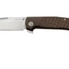 MKM Maximo MM-BUCT Burgundy Canvas Micarta, Couteau De Poche, Bob Terzuola Design