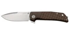 MKM Maximo MM-BUCT Burgundy Canvas Micarta, Couteau De Poche, Bob Terzuola Design