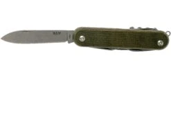MKM Malga 6 Green Canvas Micarta MP06-GC Couteau De Poche -Optimal Couteaux Magasin MMK MP06 GC 03 mkm knives