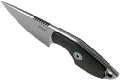 MKM Mikro 1 Drop, Stonewashed Carbon Fiber Couteau De Cou, Jesper Voxnaes Design -Optimal Couteaux Magasin MMK MR01 CF 04 mkm knives