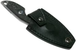 MKM Mikro 1 Drop, Stonewashed Carbon Fiber Couteau De Cou, Jesper Voxnaes Design -Optimal Couteaux Magasin MMK MR01 CF 06 mkm knives