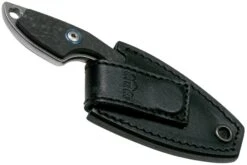 MKM Mikro 2 Wharncliffe, Stonewashed Carbon Fibre Couteau De Cou, Jesper Voxnaes Designr -Optimal Couteaux Magasin MMK MR02 CF 05 mkm knives