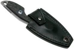 MKM Mikro 2 Wharncliffe, Stonewashed Carbon Fibre Couteau De Cou, Jesper Voxnaes Designr -Optimal Couteaux Magasin MMK MR02 CF 06 mkm knives