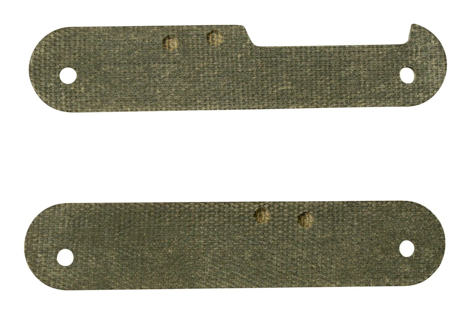 MKM Malga 6 Green Canvas Micarta Plaquettes De Manche 2 MKM Malga 6 Green Canvas Micarta Plaquettes De Manche – Image 2