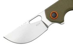 MKM Vincent VCN-GGS Satin N690CO, OD Green G10, Orange Aluminum, Couteau De Poche, Jesper Voxnaes Design -Optimal Couteaux Magasin MMK VCN GGS 03 mkm