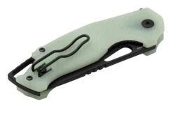 MKM Vincent VCN-GNB Black PVD N690CO, Jade G10, Black Aluminum, Couteau De Poche, Jesper Voxnaes Design -Optimal Couteaux Magasin MMK VCN GNB 07 mkm