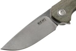 MKM Timavo VP02-GC Green Canvas Micarta Stonewash Couteau De Poche, Voxnaes Design -Optimal Couteaux Magasin MMK VP02 GC 03 mkm knives