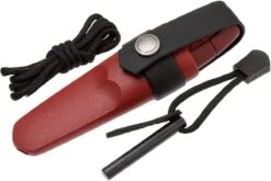 Morakniv Mora Eldris Red 12630 Couteau De Cou Avec étui De Luxe Et Pierre à Feu -Optimal Couteaux Magasin MO12630 07 mora eldris mo12630 07