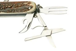 Mercury Multi-Tool Knife 913-7DC Stag, 7 Fonctions, Couteau De Poche -Optimal Couteaux Magasin MY913 7DC 04 mercury