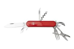 Mercury Multi-Tool Knife 913-8MC Red, 8 Fonctions, Couteau De Poche