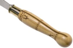 Nontron No. 22 Turning Ferrule, Boxwood, Ball Shape NN22BO Couteau De Poche -Optimal Couteaux Magasin NN22BO 05 nontron