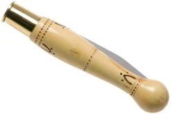 Nontron No. 25 Turning Ferrule, Boxwood, Ball Shape NN25BO Couteau De Poche -Optimal Couteaux Magasin NN25BO 04 nontron