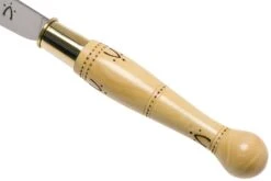 Nontron No. 25 Turning Ferrule, Boxwood, Ball Shape NN25BO Couteau De Poche -Optimal Couteaux Magasin NN25BO 06 nontron