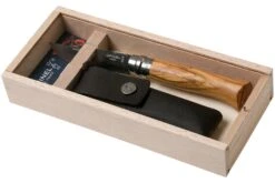 Opinel Couteau De Poche No. 8 Gamme De Luxe Avec étui En Cuir, Olivier 21 Opinel Couteau De Poche No. 8 Gamme De Luxe Avec étui En Cuir, Olivier -Optimal Couteaux Magasin OP001004 11 opinel v201903