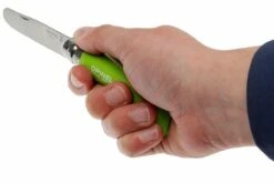 Opinel 'My First Opinel', Vert Pomme -Optimal Couteaux Magasin OPT001700 05 opinel my first opinel apple green opt001700 d5