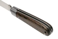 Otter Anchor Knife 172 R.m.L Large Stainless, Smoked Oak, Stainless Anchor, Couteau De Poche -Optimal Couteaux Magasin OR172RML 05 otter