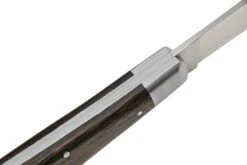 Otter Anchor Knife 172 R.m.L Large Stainless, Smoked Oak, Stainless Anchor, Couteau De Poche -Optimal Couteaux Magasin OR172RML 06 otter