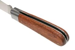 Otter Anchor Knife 173 R Large Stainless, Sapeli, Brass Anchor, Couteau De Poche -Optimal Couteaux Magasin OR173R 05 otter