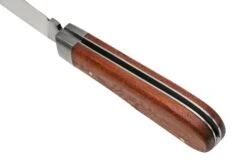 Otter Anchor Knife 174 Small Carbon, Sapeli, Brass Anchor, Couteau De Poche -Optimal Couteaux Magasin OR174 05 otter