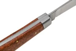 Otter Anchor Knife 174 Small Carbon, Sapeli, Brass Anchor, Couteau De Poche -Optimal Couteaux Magasin OR174 06 otter