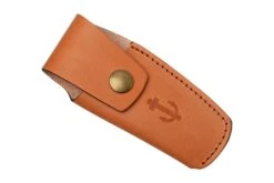 Otter Anchor Knife SET 173 Large Stainless, Grenadilla, Brass Anchor, Leather Strap Couteau De Poche -Optimal Couteaux Magasin ORSET173 08 otter