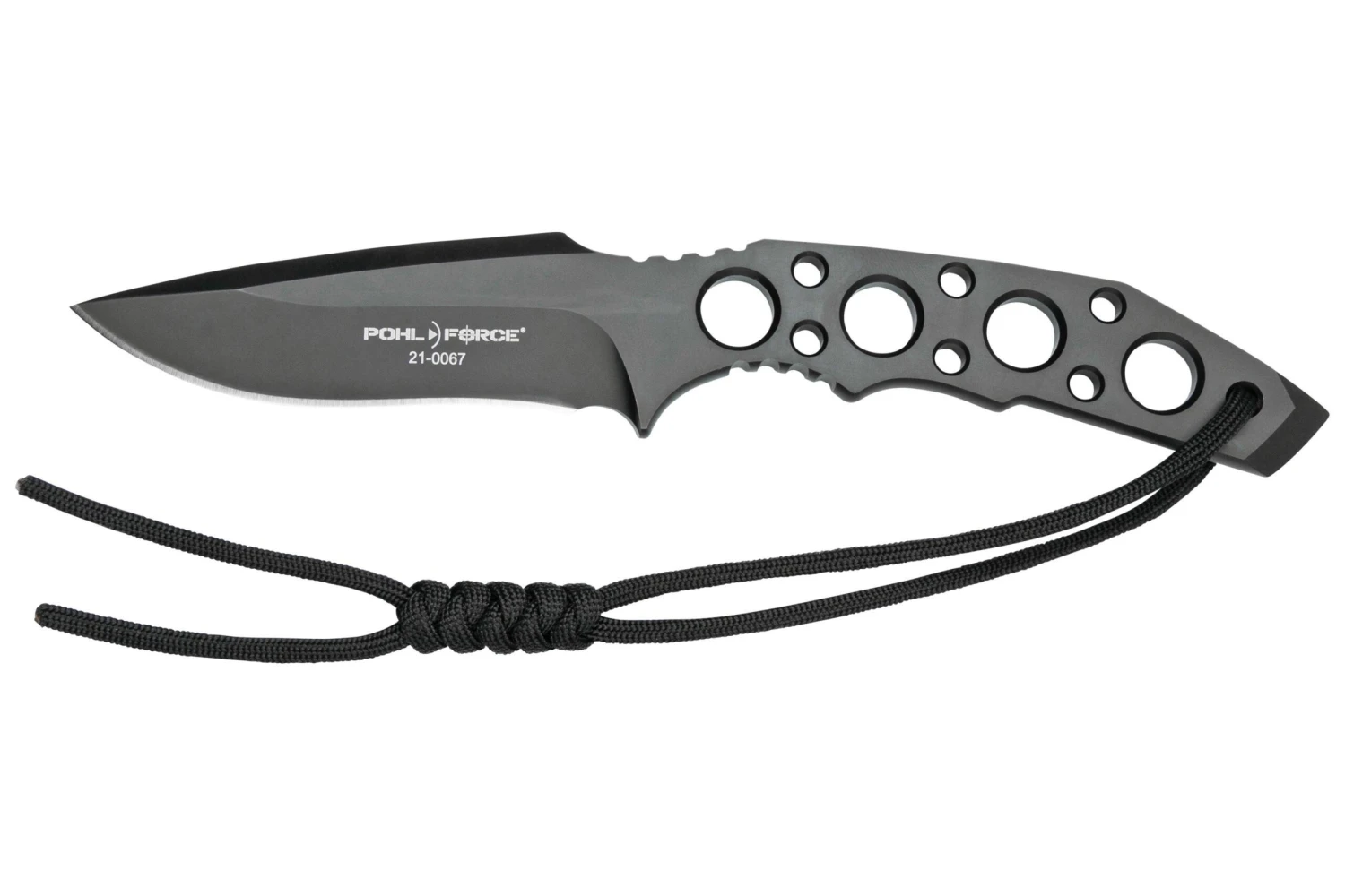 Pohl Force Charlie Three BK 6012, Couteau Fixe 1 Pohl Force Charlie Three BK 6012, Couteau Fixe