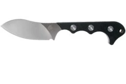 QSP Knife Neckmuk QS125-A Black G10 Couteau De Cou