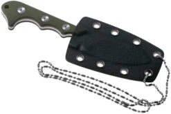 QSP Knife Neckmuk QS125-C OD Green G10 Couteau De Cou -Optimal Couteaux Magasin QS125 C 05 qsp