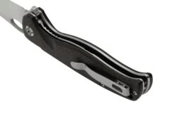 QSP Knife Gavial, QS126-D1 Satin D2, Dark Brown Micarta Couteau De Poche -Optimal Couteaux Magasin QS126 D1 04 qsp