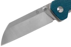 QSP Knife Penguin QS130-H Blue Micarta, Couteau De Poche -Optimal Couteaux Magasin QS130 H 03 qsp