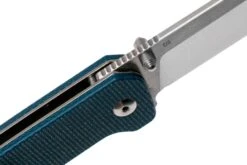 QSP Knife Penguin QS130-H Blue Micarta, Couteau De Poche -Optimal Couteaux Magasin QS130 H 06 qsp