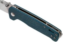 QSP Knife Penguin QS130-H Blue Micarta, Couteau De Poche -Optimal Couteaux Magasin QS130 H 07 qsp
