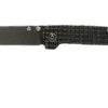 QSP Knife Penguin QS130-OFRG Textured Titanium, Blackwashed 154CM Couteau De Poche