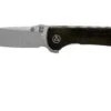 QSP Knife Hawk QS131-P1 Ebony Wood, Satin, Couteau De Poche