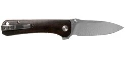 QSP Knife Hawk QS131-P1 Ebony Wood, Satin, Couteau De Poche -Optimal Couteaux Magasin QS131 P1 02 qsp knife