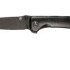 QSP Knife Hawk QS131-P2 Ebony Wood, Blackwashed, Couteau De Poche
