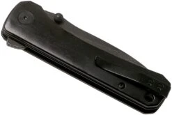 QSP Knife Hawk QS131-P2 Ebony Wood, Blackwashed, Couteau De Poche -Optimal Couteaux Magasin QS131 P2 04 qsp knife