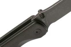 QSP Knife Hawk QS131-P2 Ebony Wood, Blackwashed, Couteau De Poche -Optimal Couteaux Magasin QS131 P2 06 qsp knife