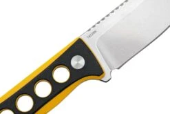 QSP Knife Canary QS141-A1 Stonewashed, Black Yellow G10, Couteau De Cou 10 QSP Knife Canary QS141-A1 Stonewashed, Black Yellow G10, Couteau De Cou -Optimal Couteaux Magasin QS141 A1 05 qsp