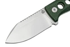 QSP Knife Canary QS141-C1 Stonewashed, Black Green G10, Couteau De Cou -Optimal Couteaux Magasin QS141 C1 03 qsp